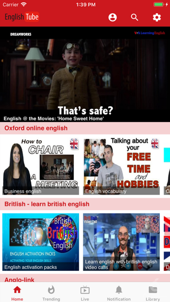 English Tube