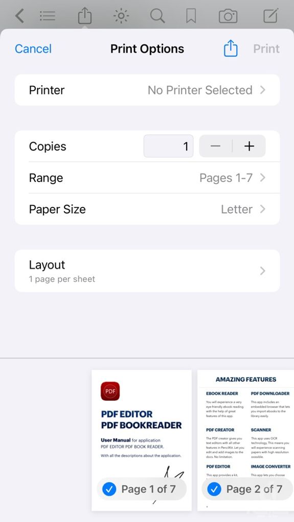 PDF Editor ,PDF Book Reader