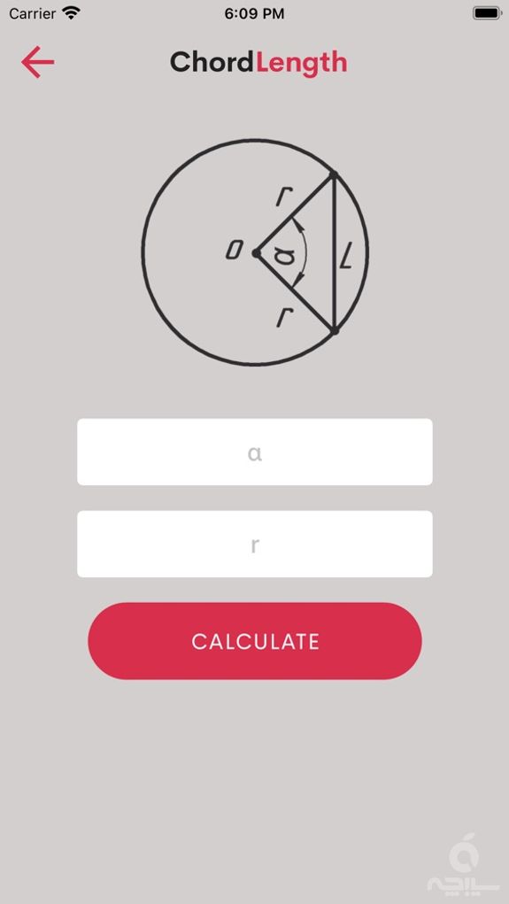 Chord Length Calculator