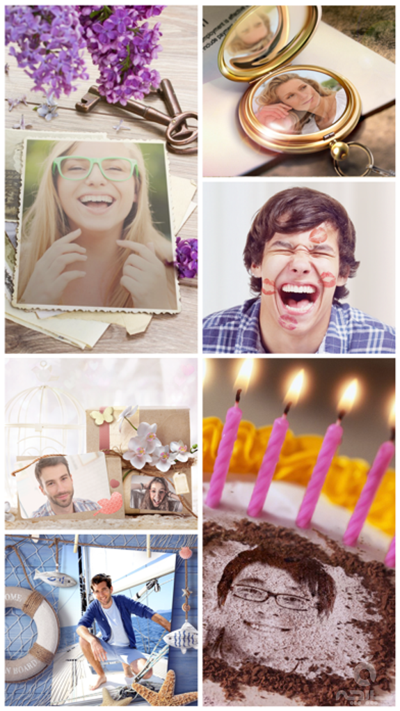 Birthday Cards Free: happy birthday photo frame, gift cards & invitation maker