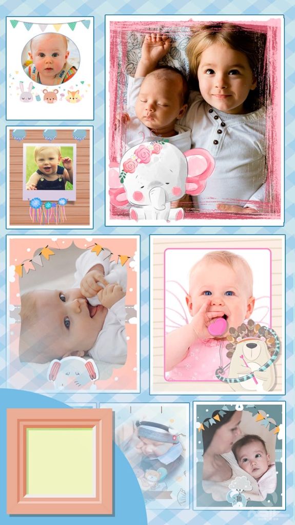 Baby photo frames – Photo editor