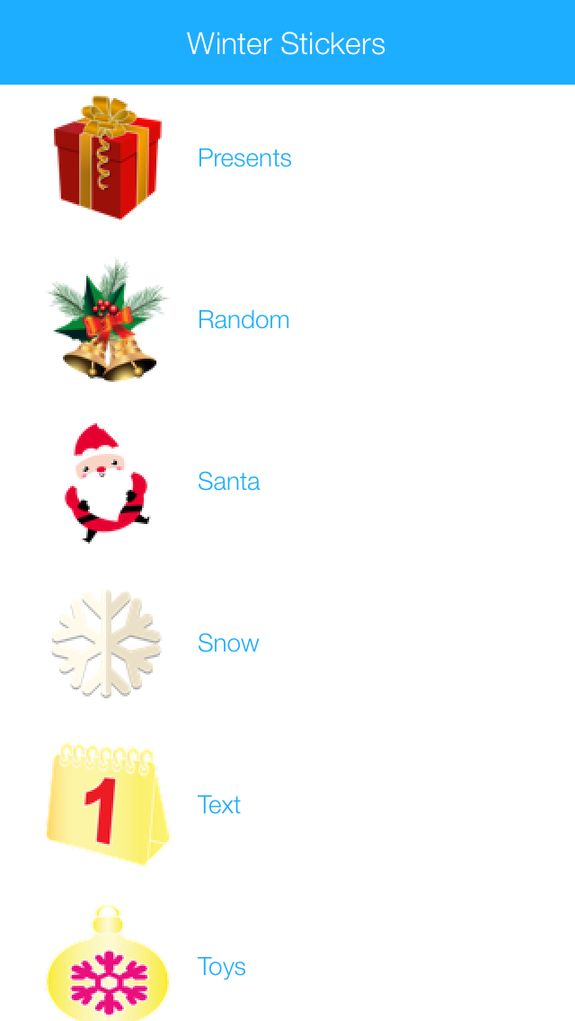 Winter Stickers & Emoji for WhatsApp and Chats Messengers Christmas Holiday Edition 2016