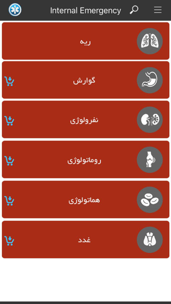 Internal Emergency ( اورژانس های داخلی )