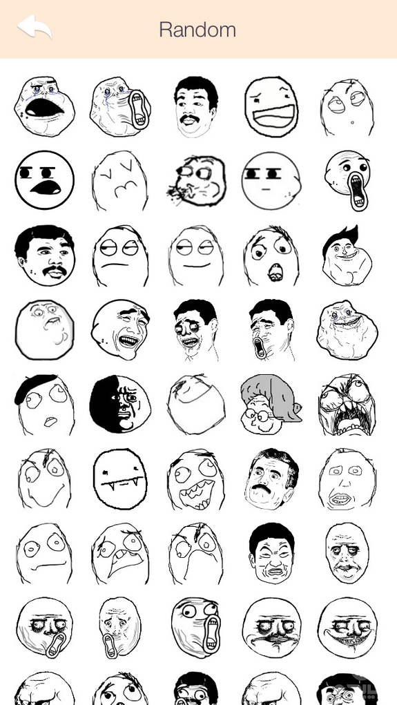 Funny Rage Stickers & Troll Faces Free - for WhatsApp & All Messengers!