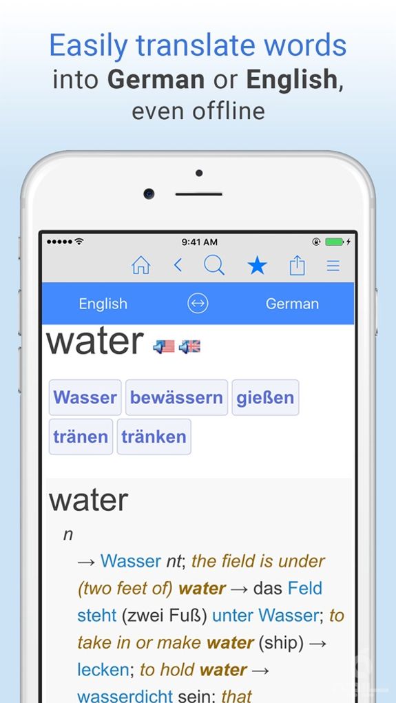 English+German Dictionary