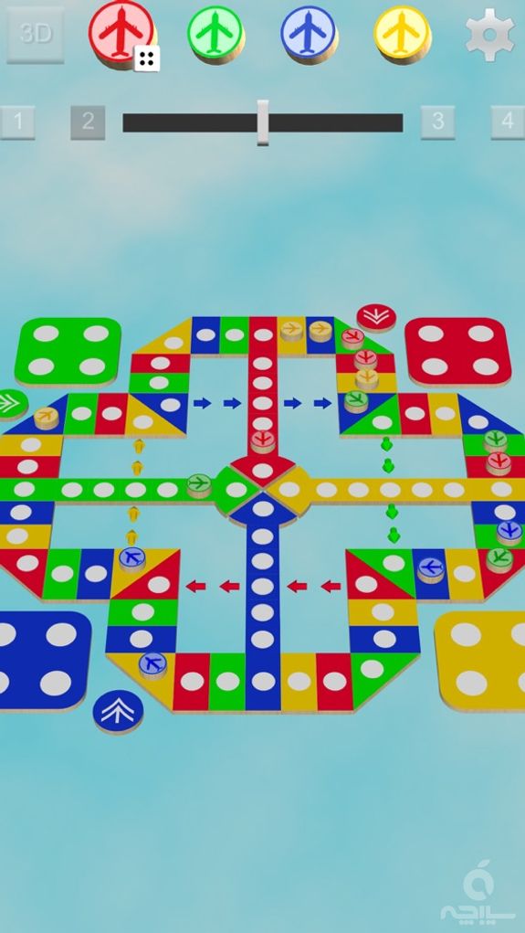 Ludo 3D : Aeroplane Chess