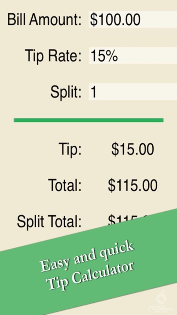 Calculate Tip - Easy Restaurant Gratuity Calculator Free