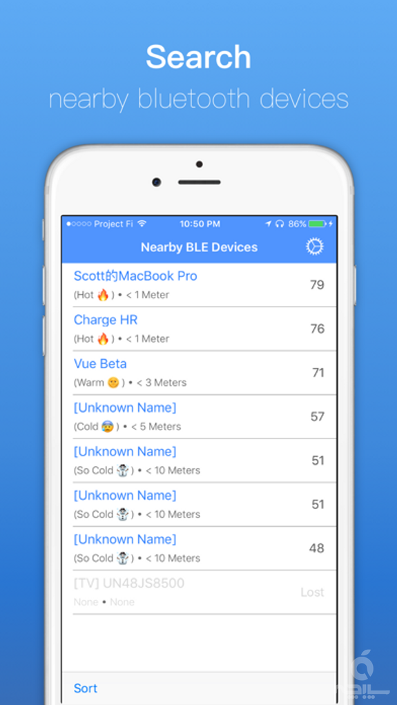 Find Bluetooth: device tracker