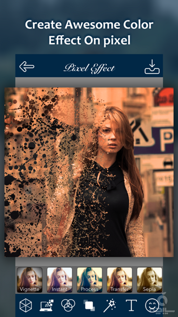 Pixel Effect : Pixel Photo Art