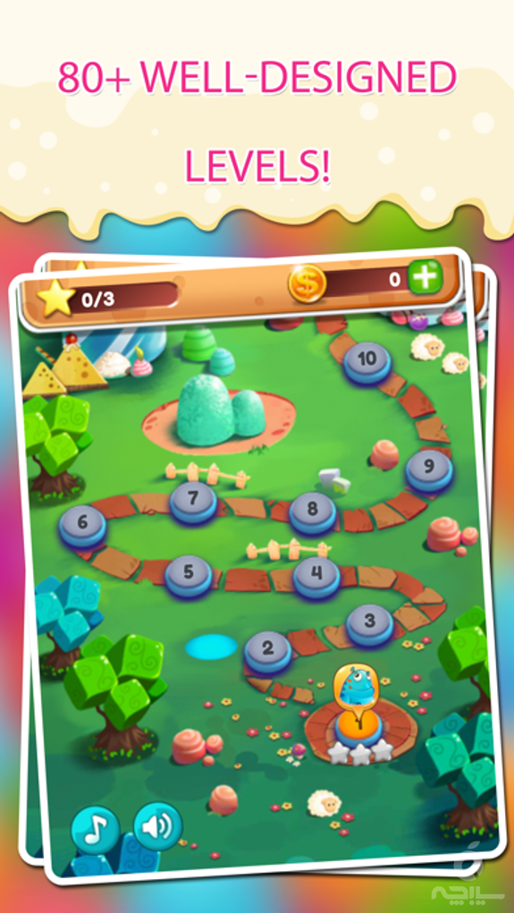 Cookie Candy - Sweet New Candies Jelly Land Sega