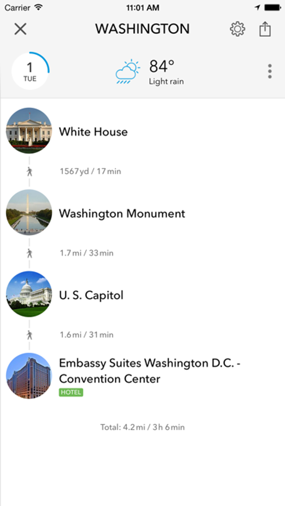 Washington D.C. Offline Map & City Guide