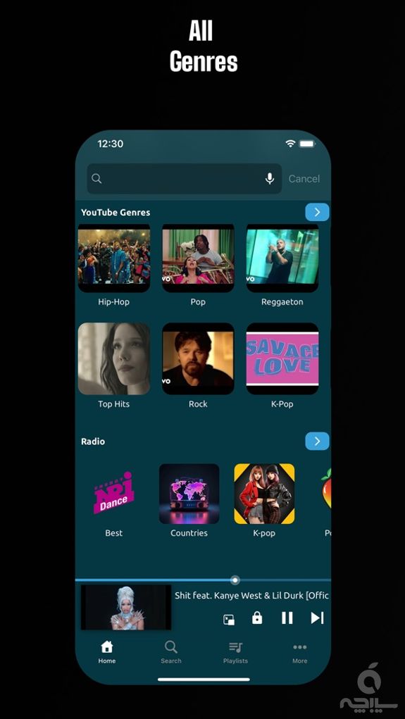 Online Music & Video Player