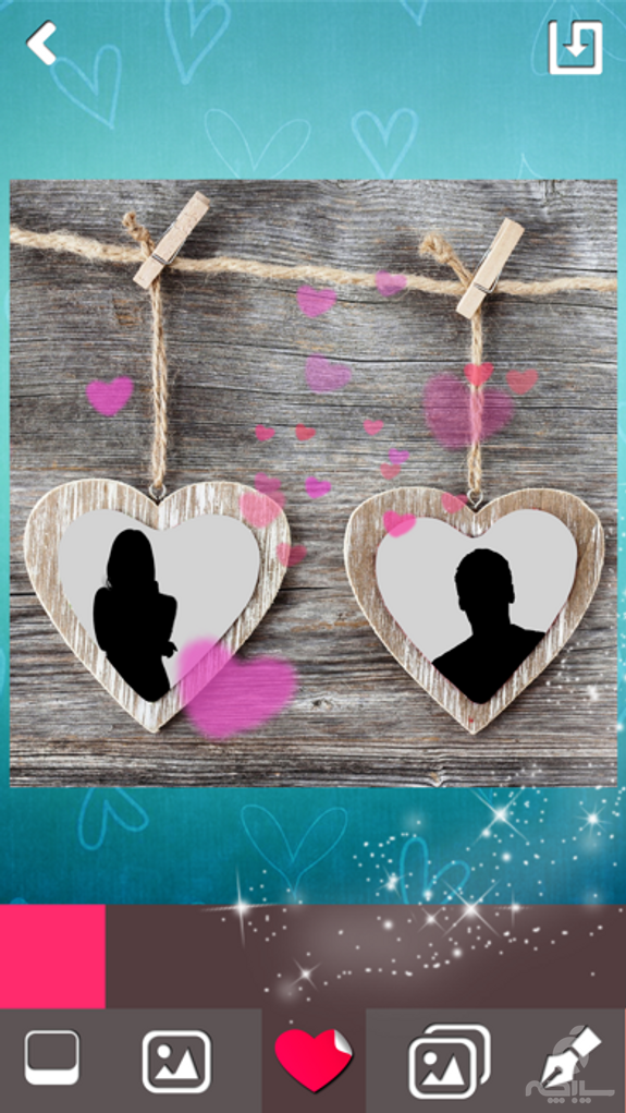 Locket Frames for Love Pics – Filter Your Romantic Photos and Add Sweet Stickers on Virtual Jewelry