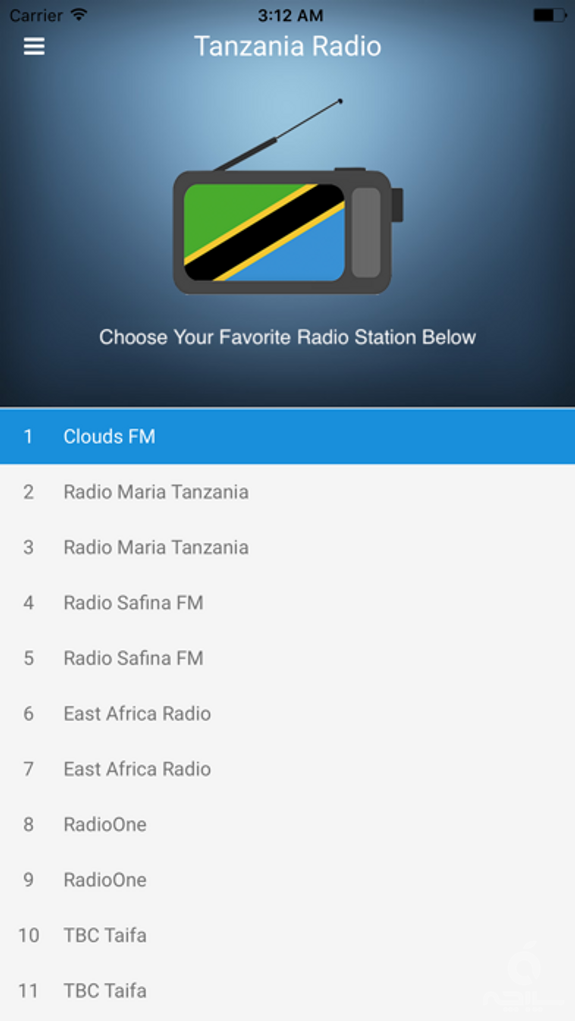 Tanzania Radio Station FM Live