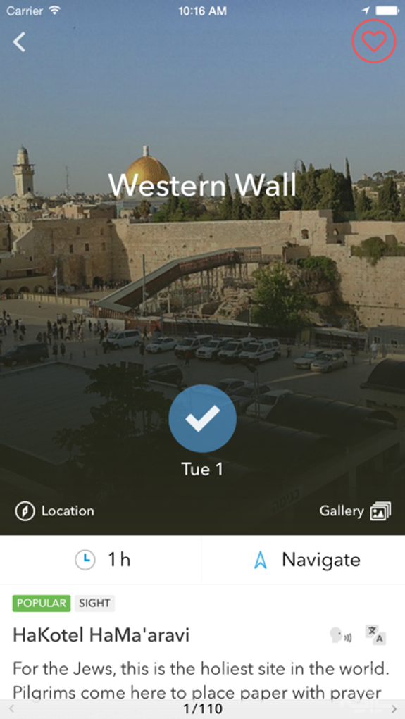 Middle East Trip Planner, Travel Guide & Offline City Map for Istanbul, Jerusalem or Tel Aviv