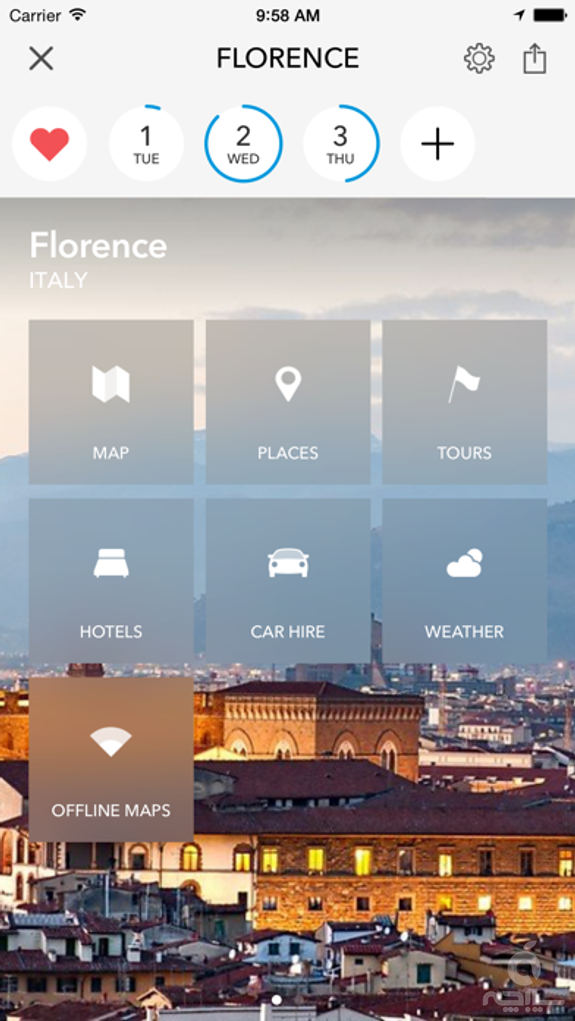 Florence Trip Planner, Travel Guide & Offline City Map