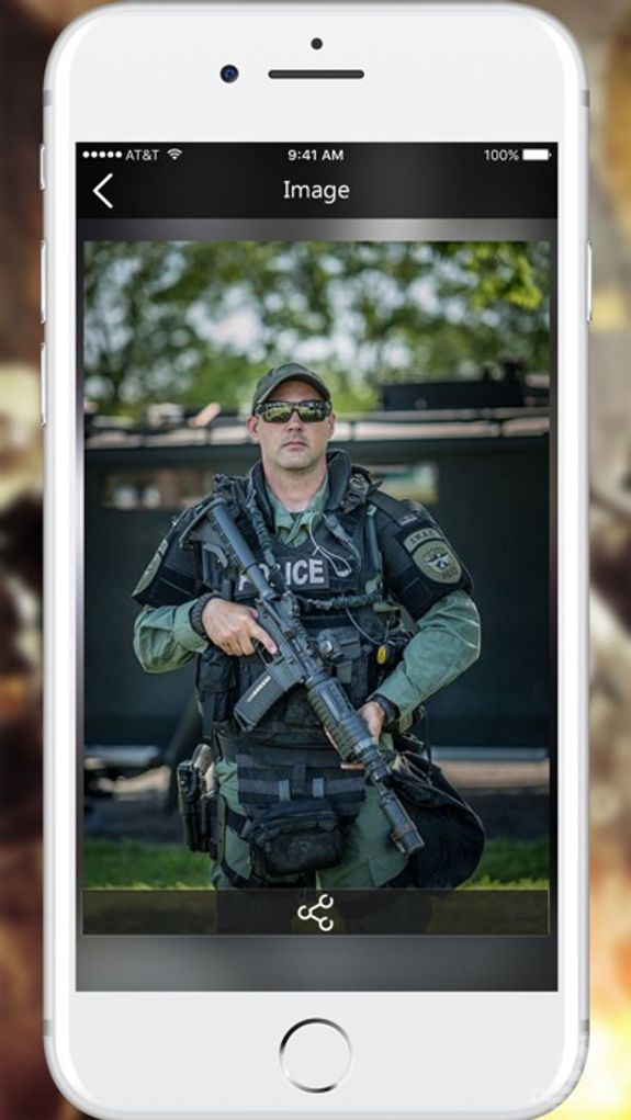 Man Police Photo Suit