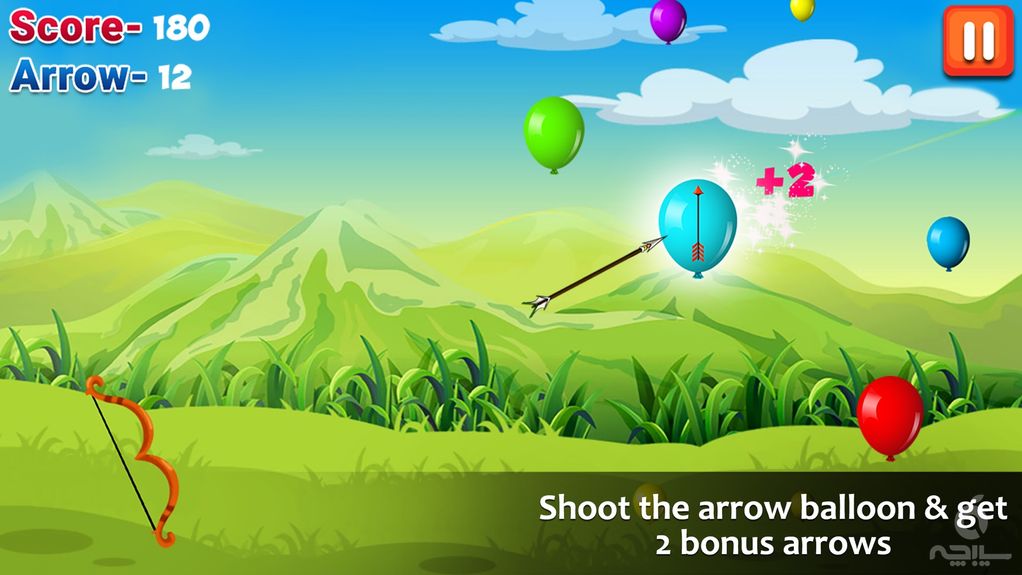 Balloon Shooting - Bow & Arrow