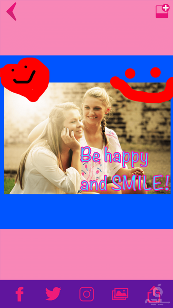 Cute Text on Photo.s Editor & Draw over Pictures