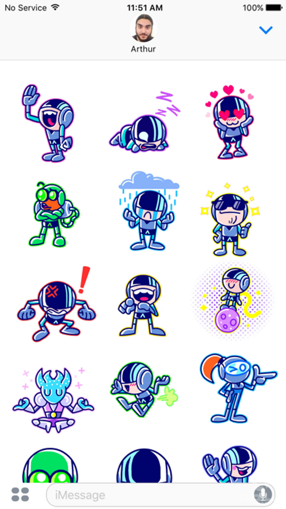 Iron Marines Stickers