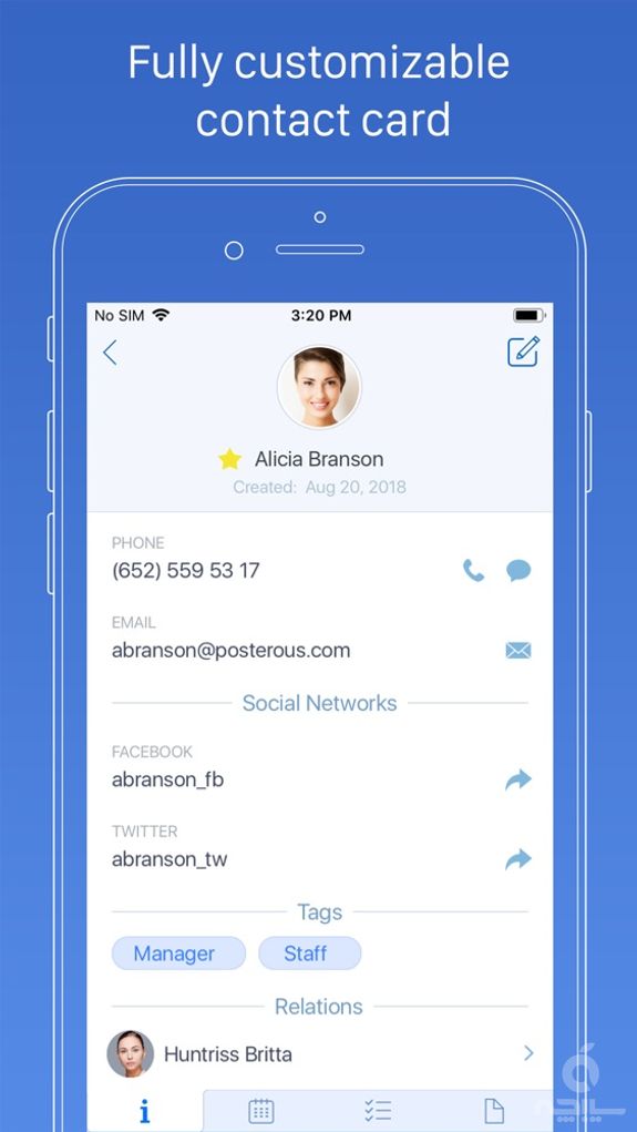 Top Contacts - Contact Manager