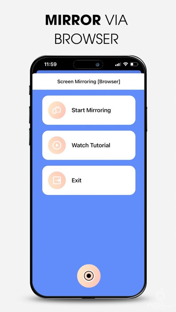 Screen mirroring for Smart TV