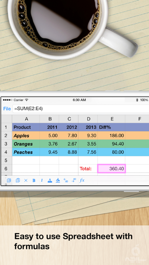 iSpreadsheet™ : Office Sheets