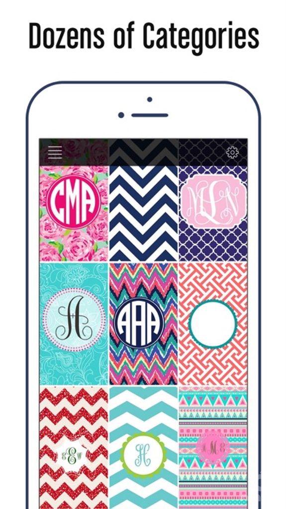 Monogram Wallpapers & Pattern