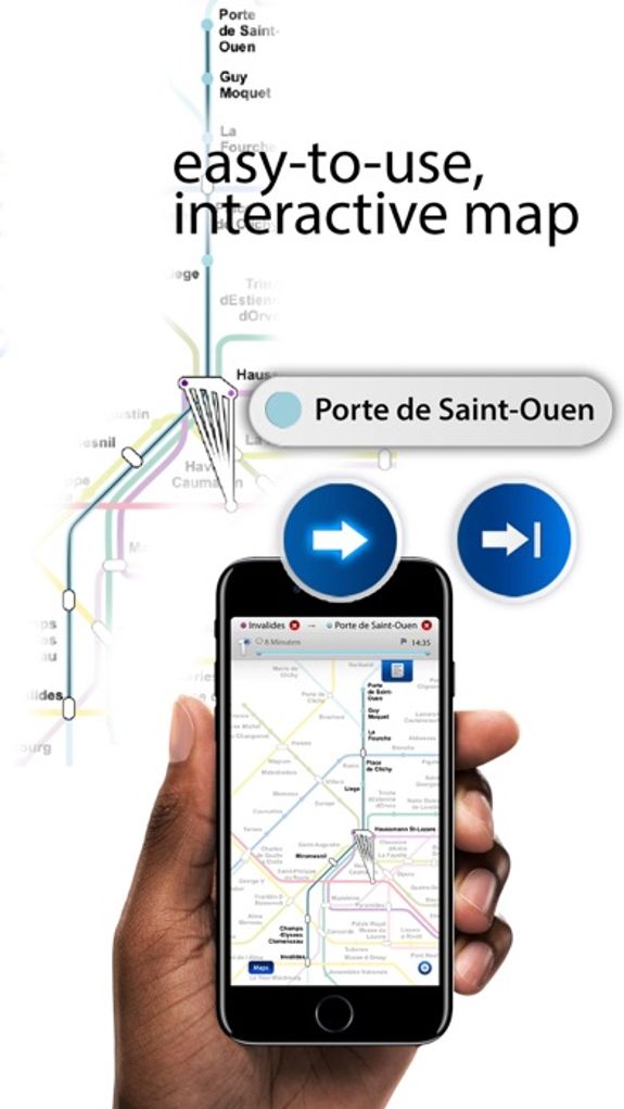 Paris Metro, RER & Offline Map