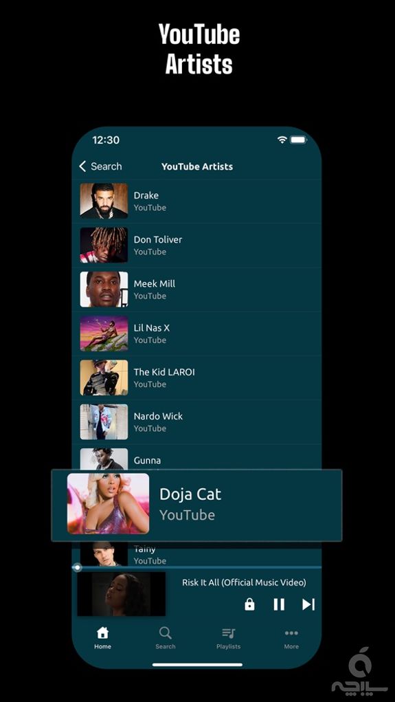 Online Music & Video Player