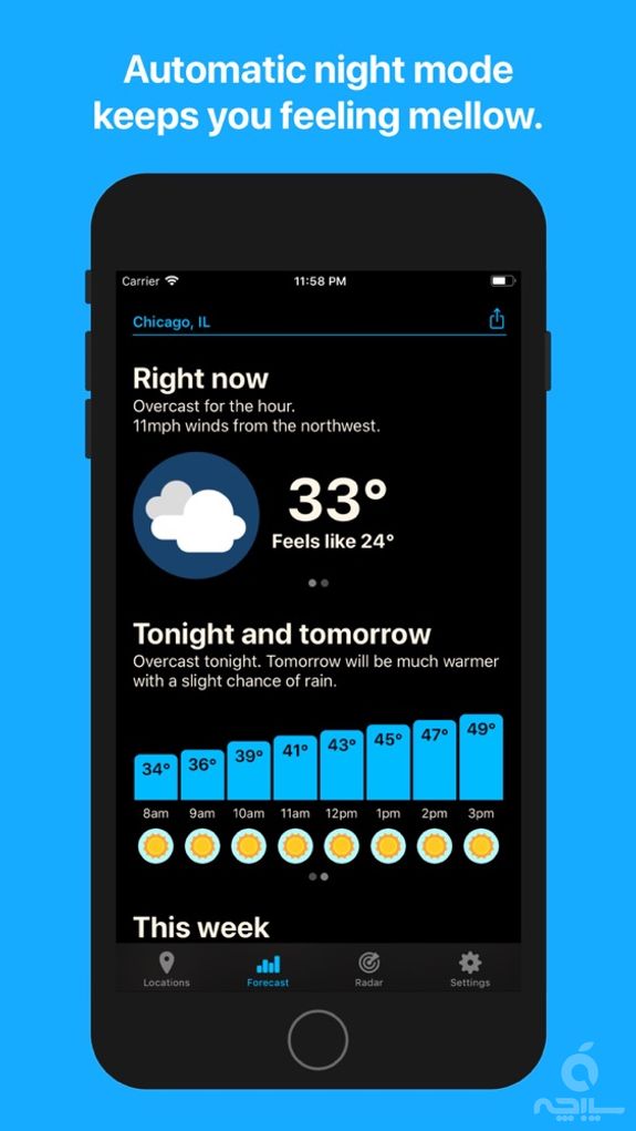 Hello Weather: Forecast & Maps