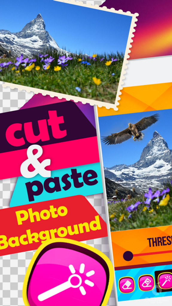 Cut and Paste Photo Background Eraser & Pic Editor