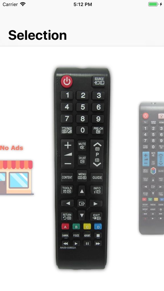 Remote for Samsung