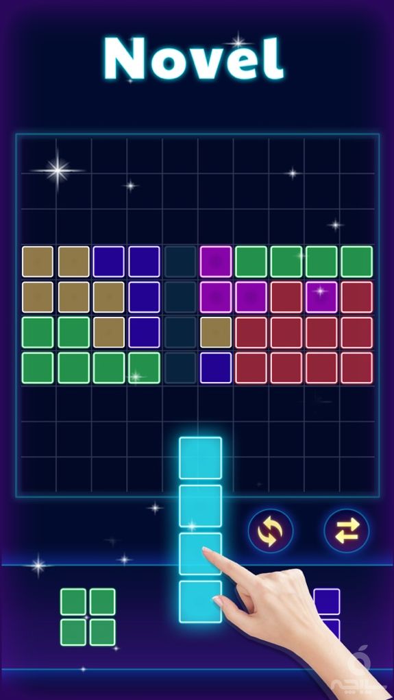 Glow Block Puzzle