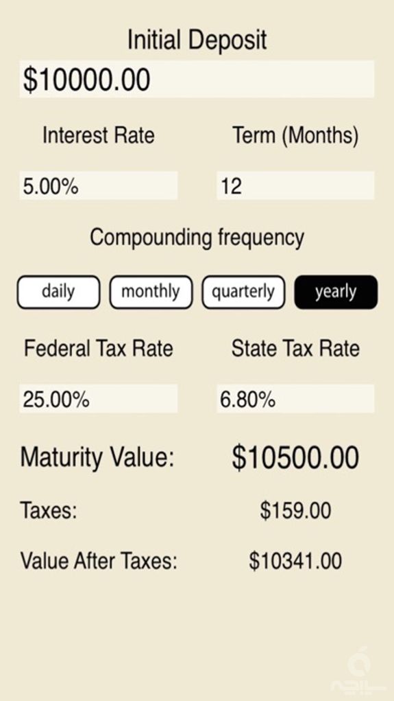 Bank Savings Deposit Calculator Free