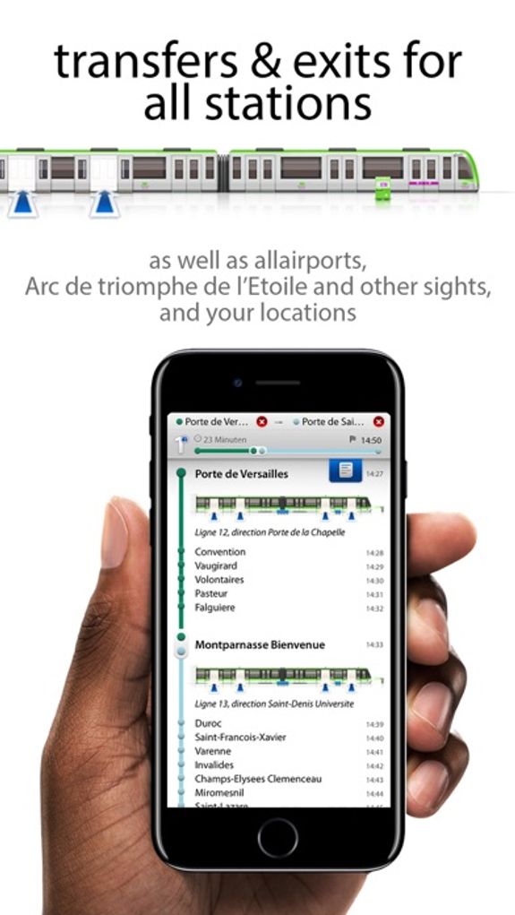 Paris Metro, RER & Offline Map