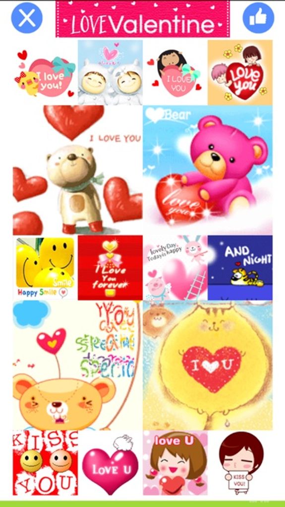 LoveValentine - Stickers for Messenger & WhatsApp