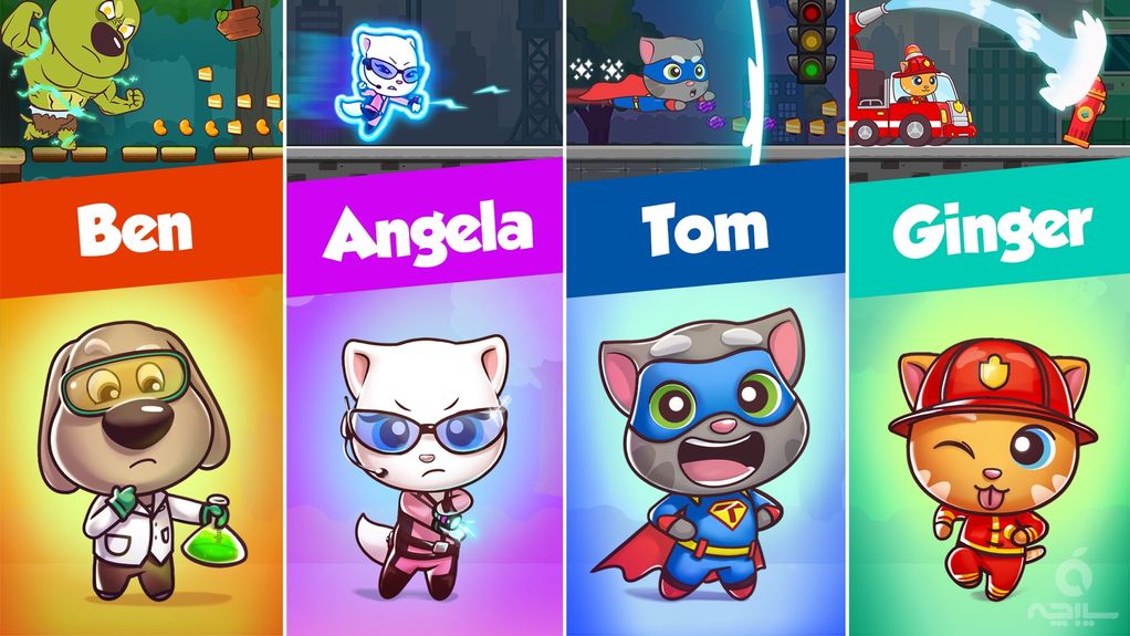 Talking Tom Candy Run