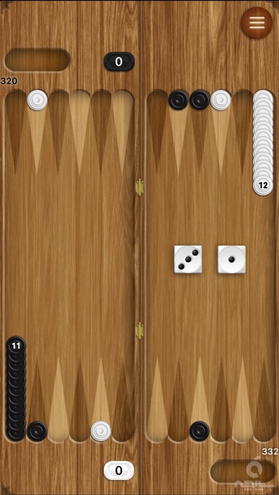 Narde - long backgammon