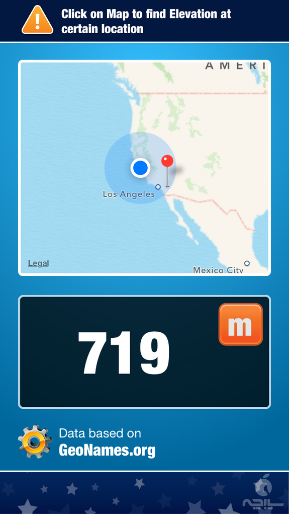 Map Elevation and Altitude Tool for Height Measure