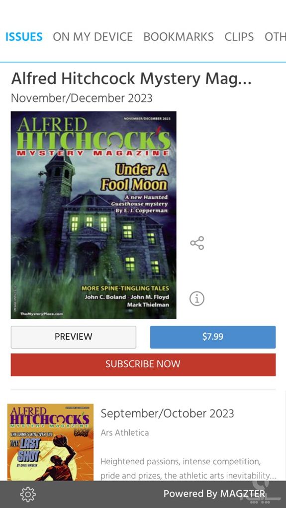 Alfred Hitchcock Mystery Mag