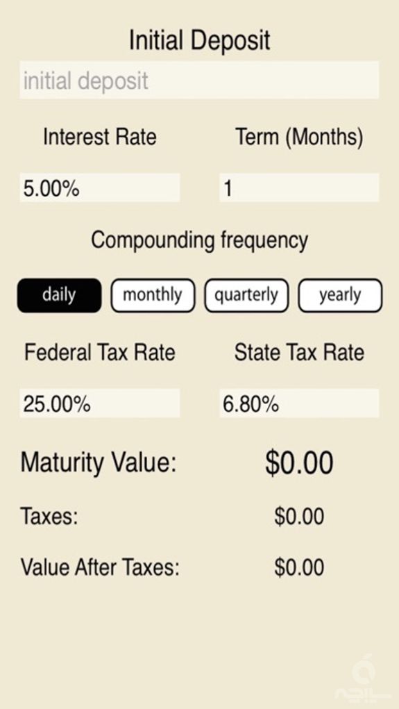 Bank Savings Deposit Calculator Free