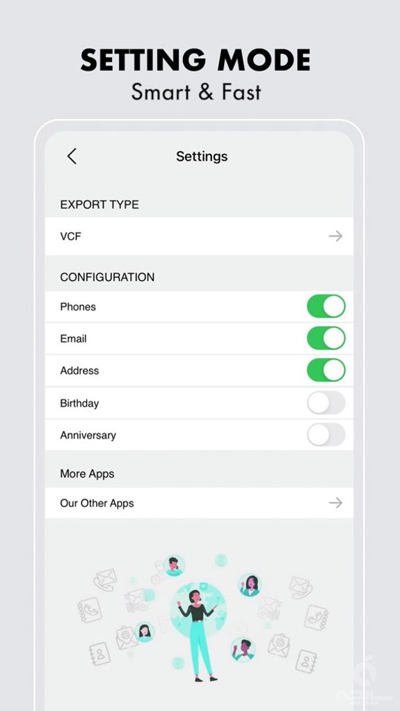 Contacts Backup & Transfer