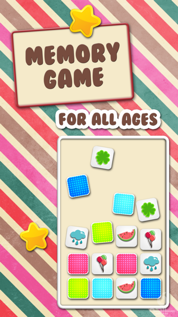 Memo Boost & Card Match – Memory Improving Game for All Age.s with Cute Pic.s and Multi Player Mode