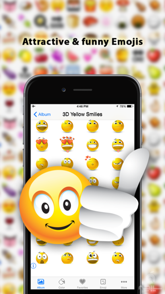 Emoji - Free Color Emojis stickers for whatsapp, Facebook, Messages & Email