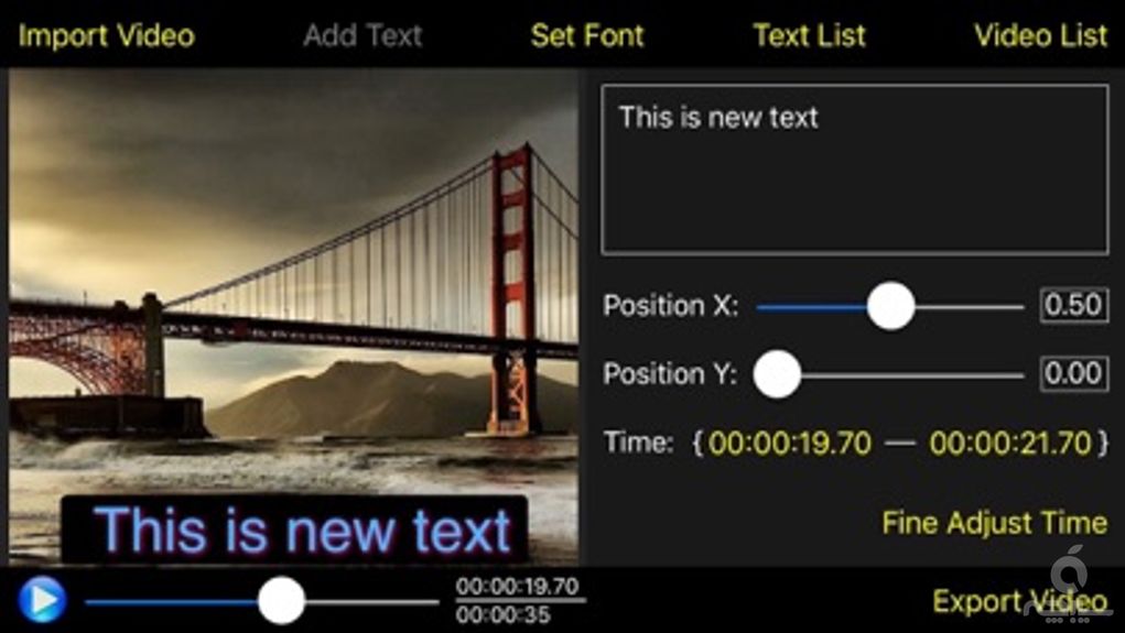 Video Subtitle Edit Lite - Video Text Editor