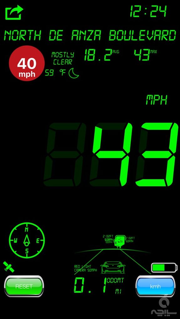 Speedbox Digital Speedometer