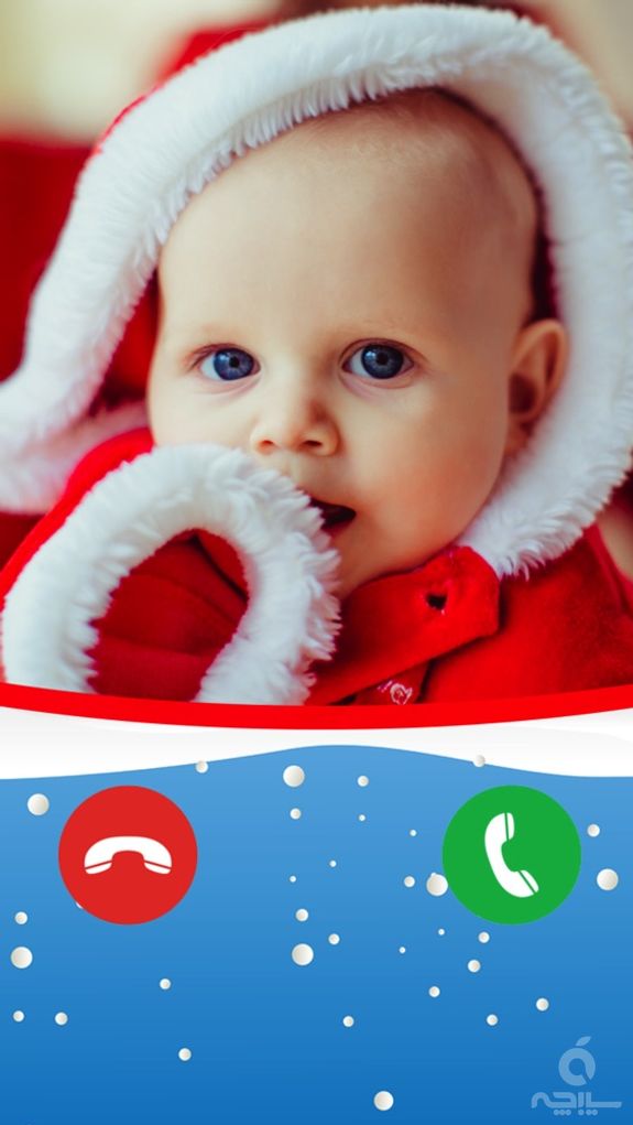 The Baby Santa Claus Calls Me