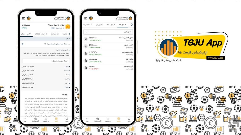 اپلیکیشن قیمت ها