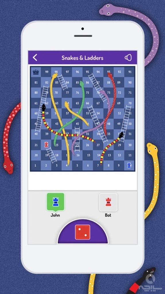 Snakes & Ladders -A Board Game